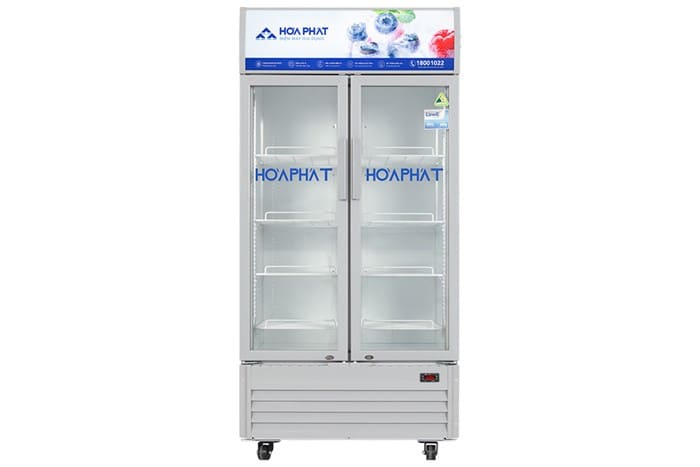 Tủ mát trưng bày Hòa Phát 526 lít HSR D6526